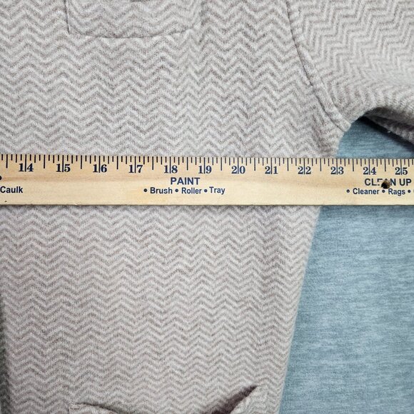 Madewell 100% Merino Herringbone Mattson Sweater One bottom Coat Women's Size S - Picture 10 of 12